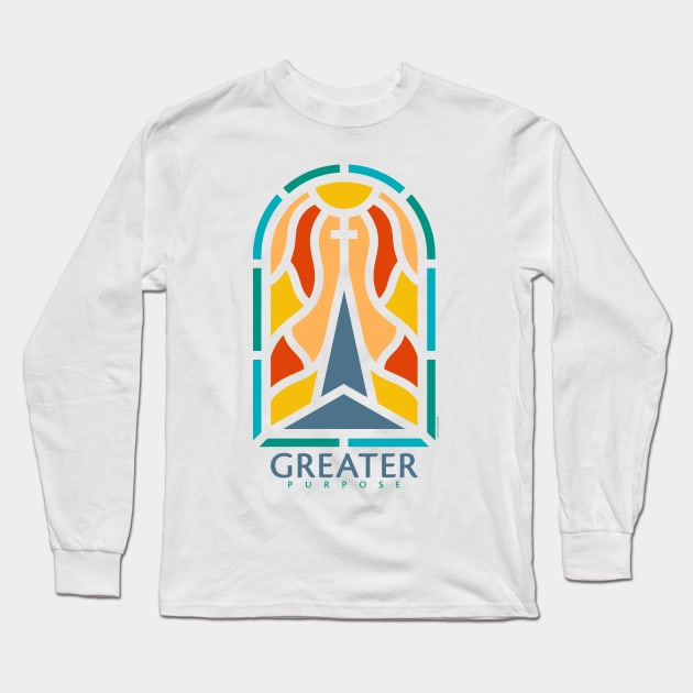 Greater Purpose Long Sleeve T-Shirt by Bomb171